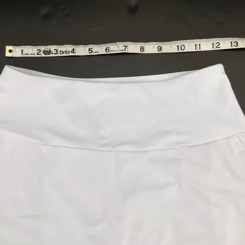 RHONE Course to Court 14-Inch Sport Skort Snow White Size Small - Picture 6 of 12